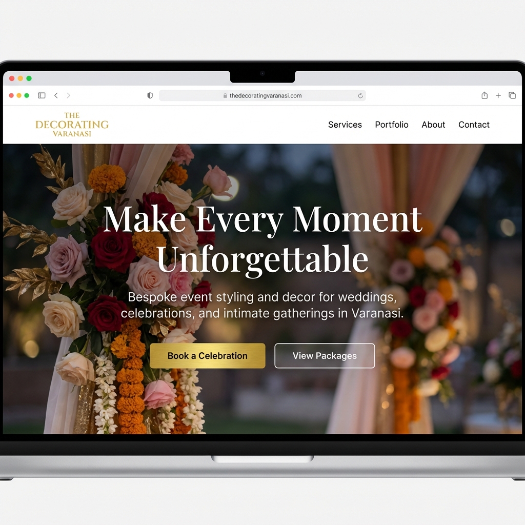 The Decorating Varanasi